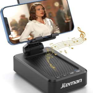 Cell Phone Stand With Bluetooth Speaker HD