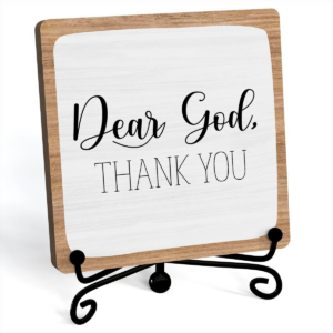 Home Decor Farmhouse Shelf Table Decor Christian
