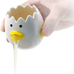 Luococo Cute Egg Separator Ceramics Vomiting Chicken