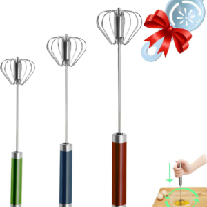 Semi Automatic Whisk Stainless Steel Egg Beater